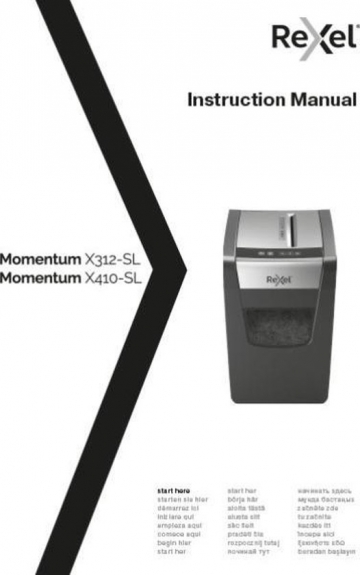 Rexel Momentum X410-SL test