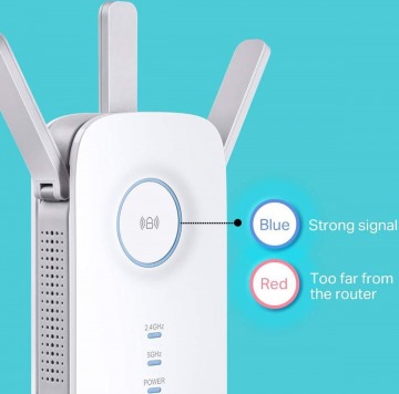 TP-Link RE450 signal