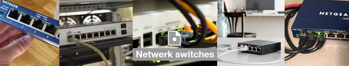Overzicht Netwerk switch